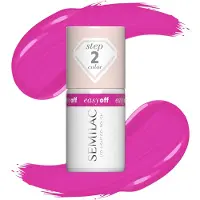 Semilac Easy Off LED Light Gel Polish Magenta Crush