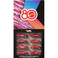 Mattel HOT WHEELS aštuonių automodeliukų rinkinys 80 (JGK09)