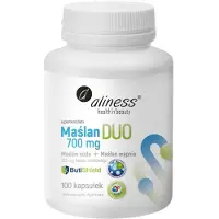 Aliness Maślan DUO (Kalsium + Natrium) 700 mg - 100 kapselia