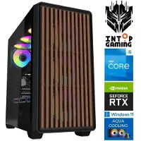 INTOP Tietokone AQUA i5-14400F 64GB DDR5 1TB SSD M.2 NVME RTX5050 8GB WIN11