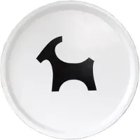 Rotor Design - Tarjotin 38 cm Olkipukki Valkoinen