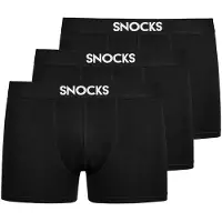 Snocks Bokserishortsit musta