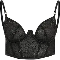 Hunkemoller Elle Ud Ll - Black - 75 B
