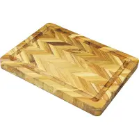 Teakhaus Herringbone Cutting Board