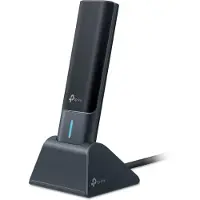 TP-LINK – AXE3000 High Gain Tri-Band Wi-Fi 6E USB Adapter (Archer TXE50UH)