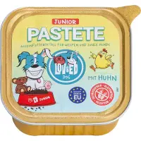 Lov&Ed 12x150g patee Junior kana koiran märkäruoka