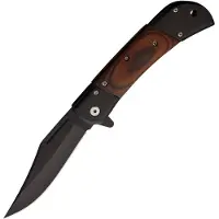 ElitEdge A/O Linerlock Black/Wood
