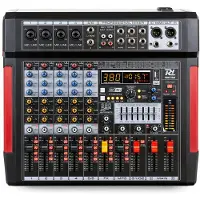 Power Dynamics PDM-T604 Stage Mixer 6-kanavainen DSP/MP3
