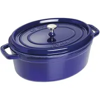 Staub La Cocotte ovaali pata valurauta 5,5 L Tummansininen