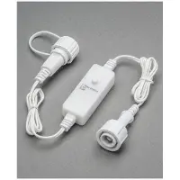 Konstsmide Timer 9 tim ulkokäyttöön valkoinen soft cable, DC. 24V/IP44