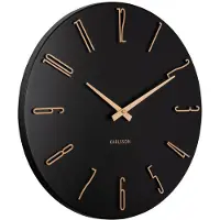 Karlsson seinäkello Esmerado black KA6072BK