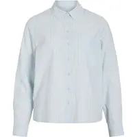 Vila Vidarma L/S Regular Shirt - Noos - Blue - 38