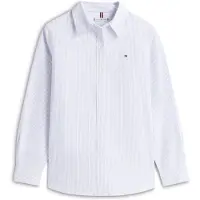 Tommy Hilfiger Oxford Relaxed Ls Shirt - Blue - 36