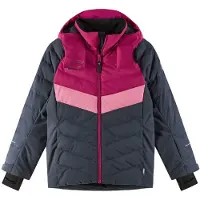 Reima Kids' Winter Jacket Luppo Soft Black Laskettelutakit vuorelliset 146