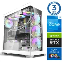 INTOP Tietokone AQUA i5-14400F 64GB DDR5 1TB SSD M.2 NVME RTX5070 12GB no-OS