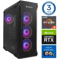 INTOP Tietokone AQUA Ryzen 5 7600X 64GB DDR5 1TB SSD M.2 NVME RTX5070Ti 16GB no-OS