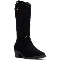 Xti for woman. 13056901-NEGRO Boots 130569 black (37), 3 to 5 cm, Zip, Casual