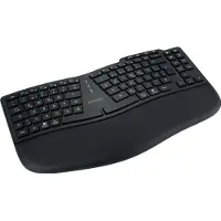 Kensington Pro Fit Ergo KB675 EQ -langaton ergonominen näppäimistö, musta