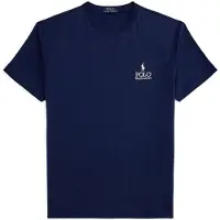 Ralph Lauren for man. 710981136009 Classic Fit navy jersey knit T-shirt (M), Casual, Cotton, Short sleeve