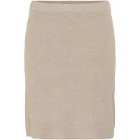 Cream Crdela Knit Skirt - Beige - XXL