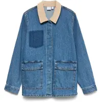 Vero Moda Vmenya Ls Workwear Jacket - Blue - S