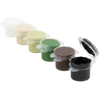 Creativ Company - Plus Color Acrylic Paint Natural Colors - 6x5ml.