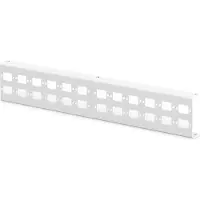 Assmann ADAPTER PLATE FOR DN-96800M-2, GREY (RAL 7035) 24X SC-SX, LC-DX, E2000-SX (DN-96801M-2)