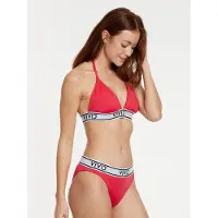 Vivid Bikinitoppi 'Mix&Match' verenpunainen / musta / valkoinen