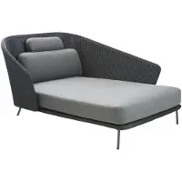 Cane-Line , Mega Daybed Vasen sis. Airtouch-tyynyjen sarjan