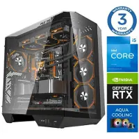 INTOP Tietokone AQUA i5-14400F 32GB DDR5 1TB SSD M.2 NVME RTX5070Ti 16GB no-OS