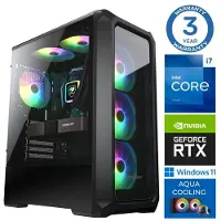 INTOP Tietokone AQUA i7-14700F 16GB DDR5 1TB SSD M.2 NVME RTX5060Ti 16GB WIN11