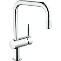 GROHE Keittiöhana Grohe Minta ulosvedettävä poresuutin U-juoksuputki
