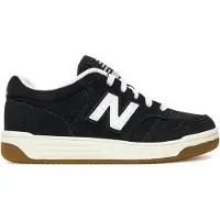 New Balance 480 Kids Lace Sneakers Black Black 33 EU 33 EU Pojat