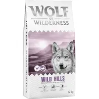 Wolf of Wilderness 12kg Wild Hills ankka viljaton koiran kuivaruoka