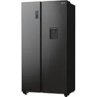 Gorenje NRR9185EABXLWD Side By Side, musta