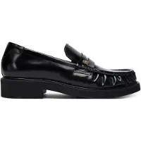 Tommy Hilfiger Th Square Toe Abrasivato Loafer - Black - 37