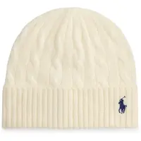 Ralph Lauren Wool Blend-Wool Cashmere Cbl Bn - Cream - ONE SIZE