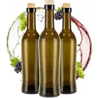 Hobby Hall 10x lasipulloa Toscana 500ml - viinille, likööreille, öljylle