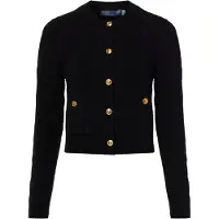 Ralph Lauren for woman. 211978312001 Black wool cardigan (S), Casual