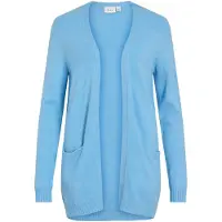 Vila Viril Open L/S Knit Cardigan - Noos - Blue - L