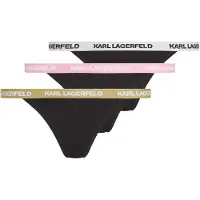 Karl Lagerfeld Alushousut khaki / musta / offwhite