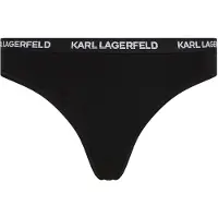 Karl Lagerfeld Stringit musta / offwhite