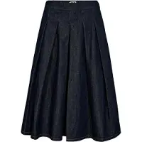 IVY Copenhagen Ivy-Morisette Solar Skirt Wash Manh - Navy - 36