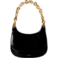 Calvin Klein Chain Shoulder Bag - Black - ONE SIZE