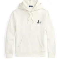 Ralph Lauren Logo Fleece Hoodie - Cream - S