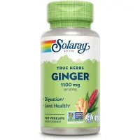 Solaray , Inkivääri, 1 100 mg, 100 VegCaps (550 mg kappale kohden)