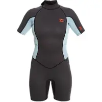 Billabong Launch 2/2 Mm Naisten Lyhythihainen Shorty-märkäpuku Takavetoketjulla