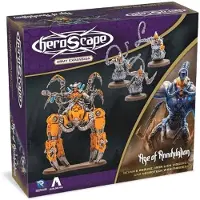 Renegade Rauta Heroscape Revnas Rebuke Lich Viscerot Ja Necrotech Wraithriders Armeijan Laajennus Lautapeli Englanti
