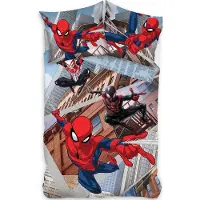 BrandMac Bed Linen - Adult Size 140 x 200 cm - Spiderman (1001044)