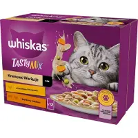 Whiskas Tasty Mix Country Collection, Kissan märkäruoka, Adult, 12 x 85 g